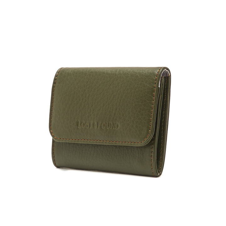 Folded Wallet Small Olive