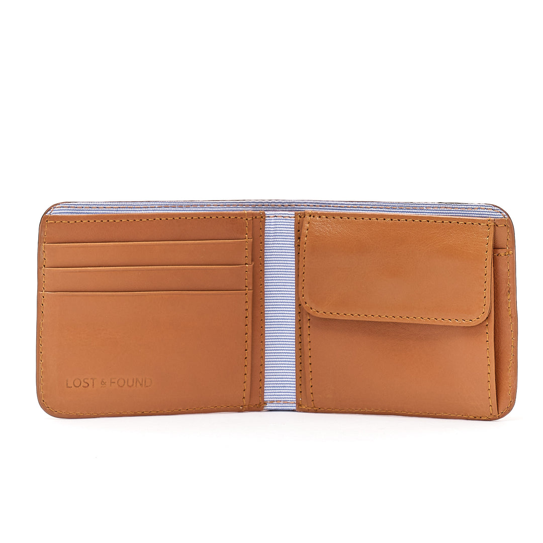 Bifold Wallet with Coin Pocket Caramel