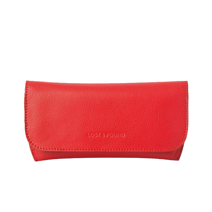 Glasses Case Tangerine Red