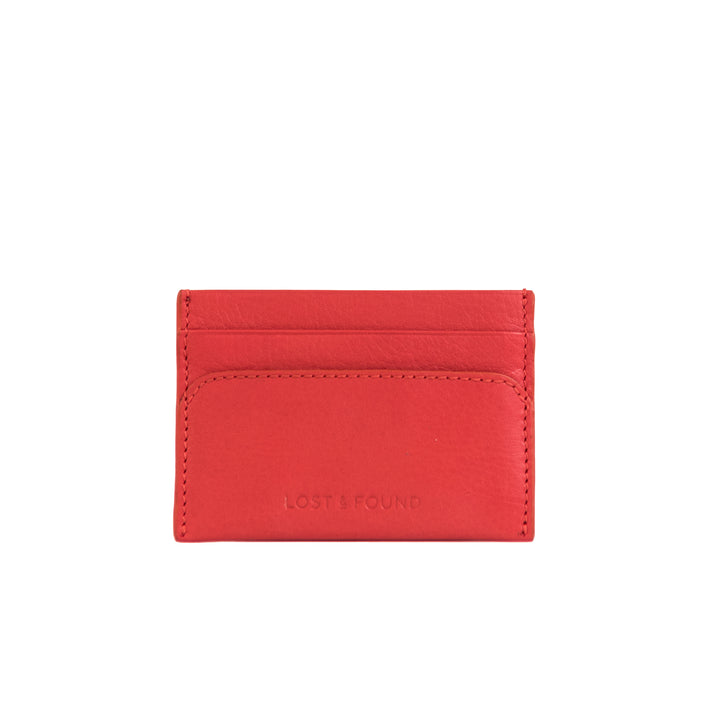 Card Holder Tangerine Red