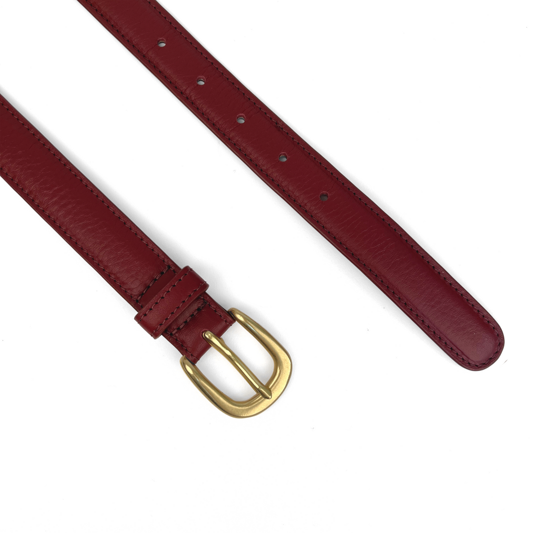 Women's Belt Berry