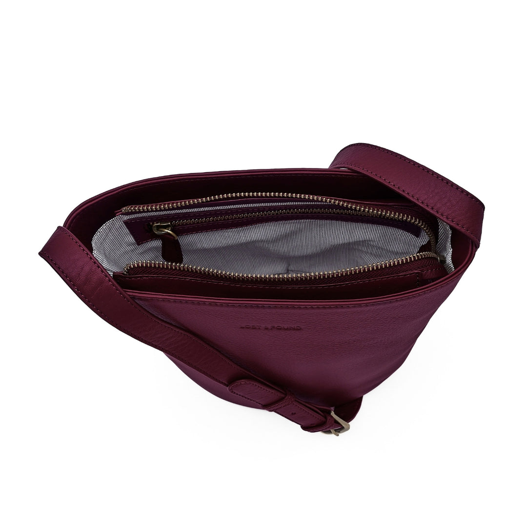 Beuteltasche klein Cherry