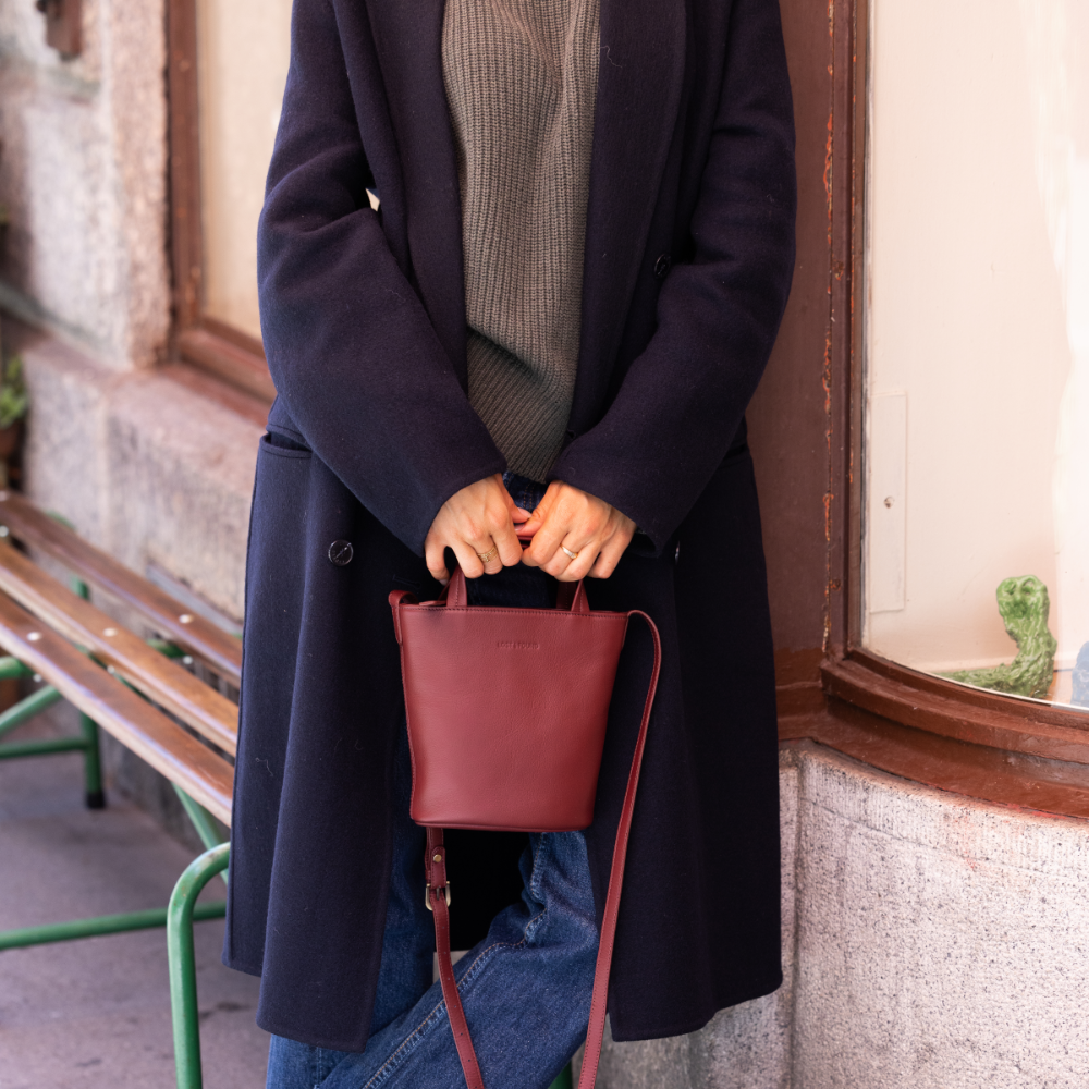 Bucket Bag Mini Berry