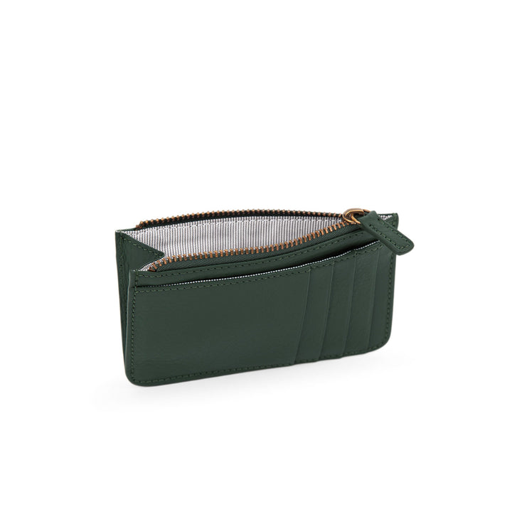 Porte-cartes avec compartiment zippé Forest