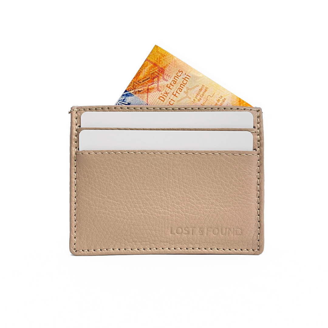 Mini Porte-monnaie Beige