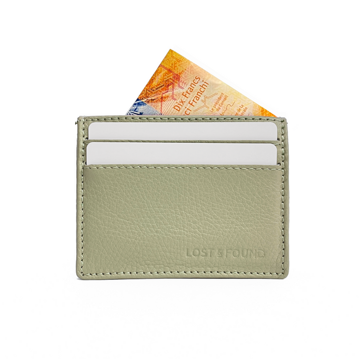 Mini Wallet Sage