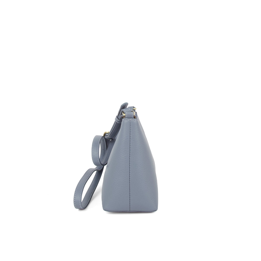 Easy Bag Tasche in Ciel Blau Seitenansicht