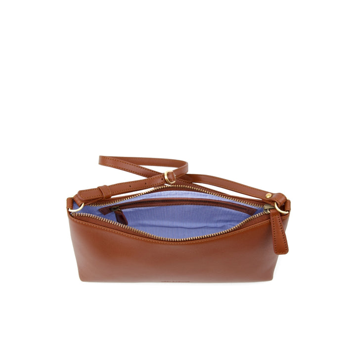 Easy Bag Tasche in Whisky Braun Innenansicht