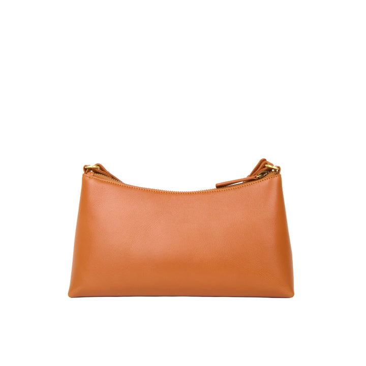 Easy Bag Tasche in Caramel Braun Rückseite