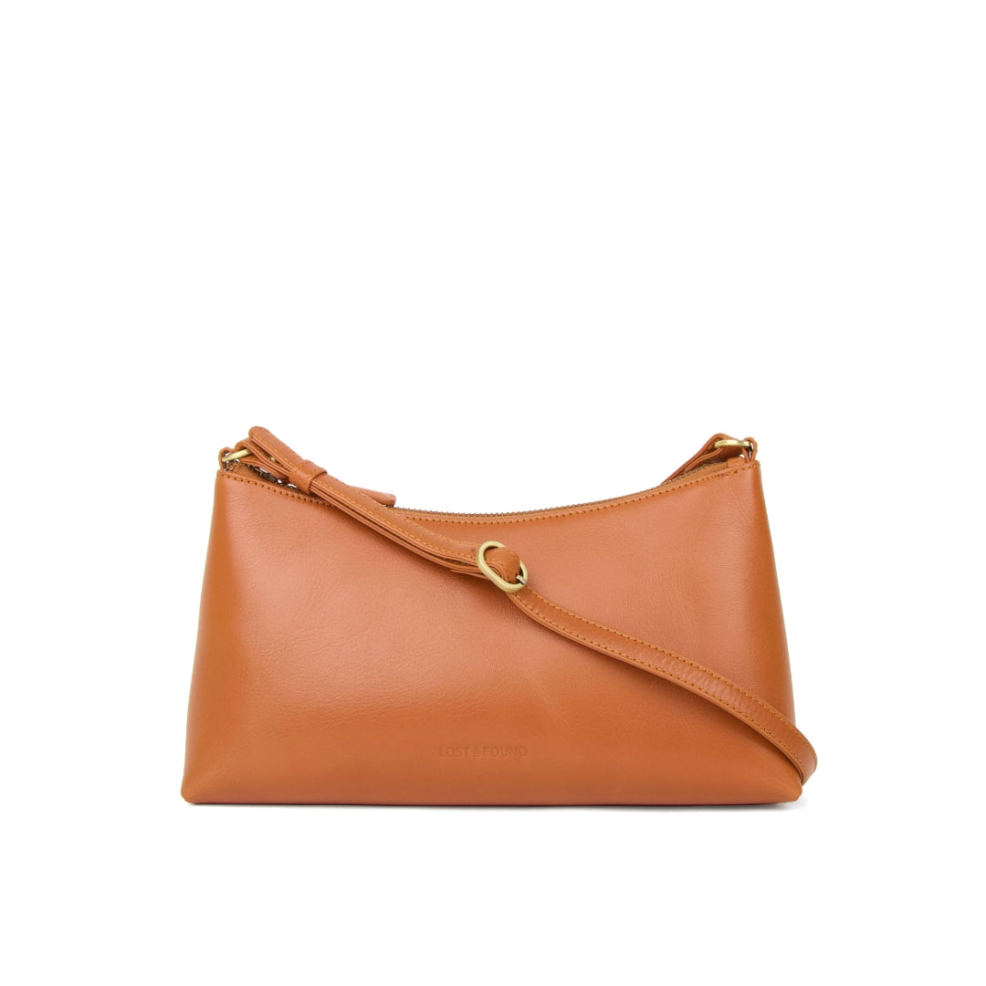 Easy Bag Tasche in Caramel Frontansicht
