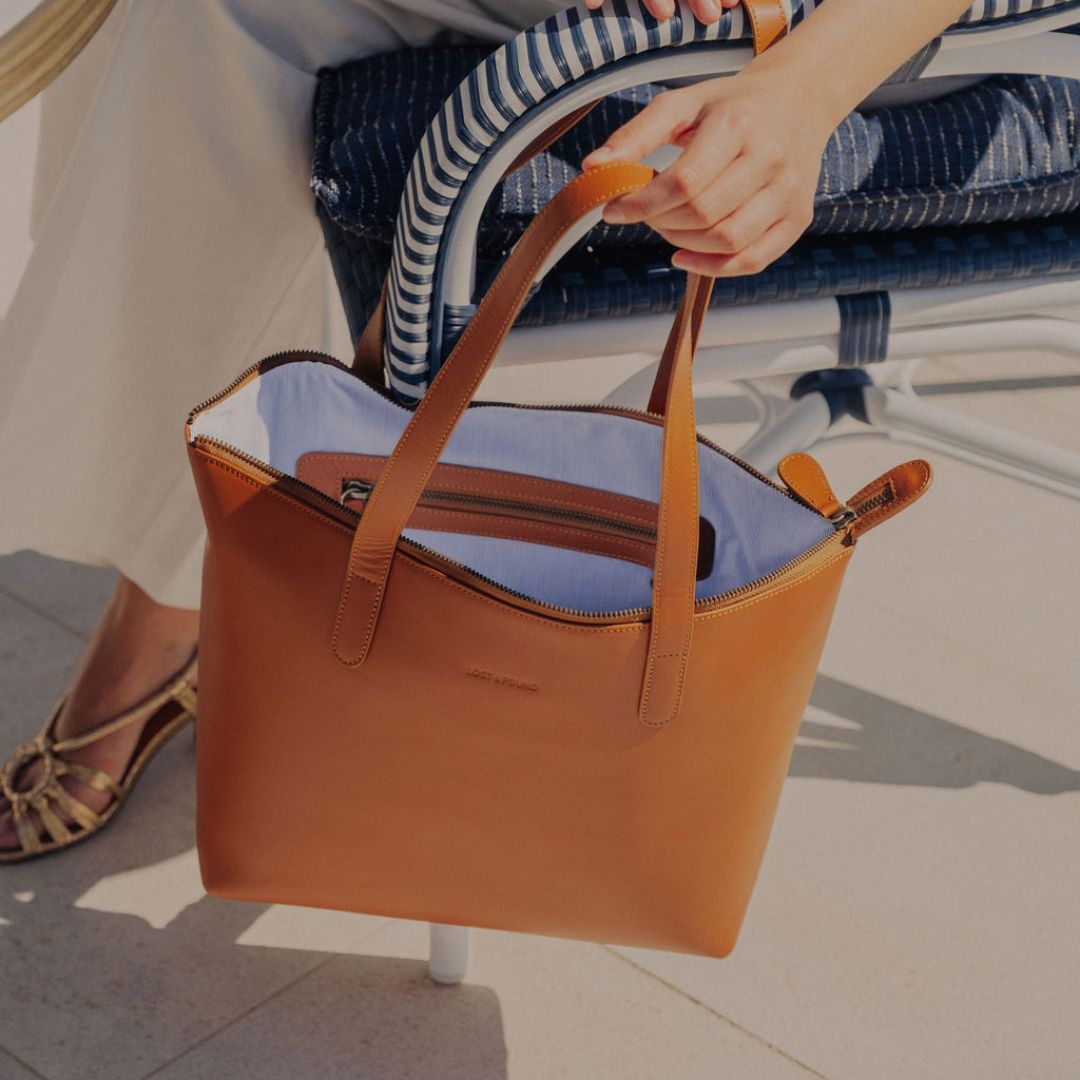 Everyday Shopper in Caramel Einblick ins Innenleben