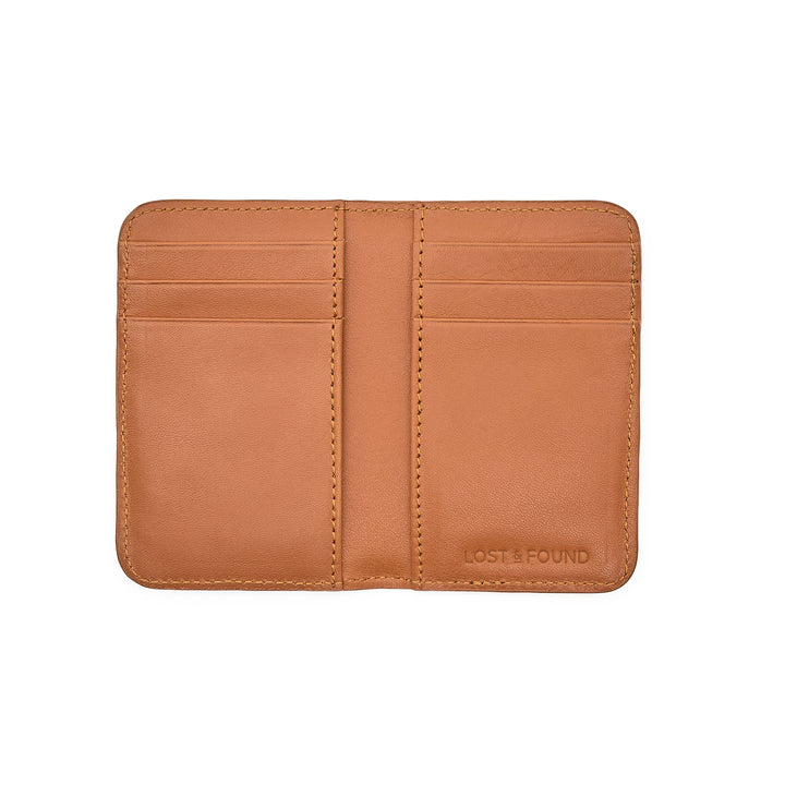 Porte-cartes vertical Caramel