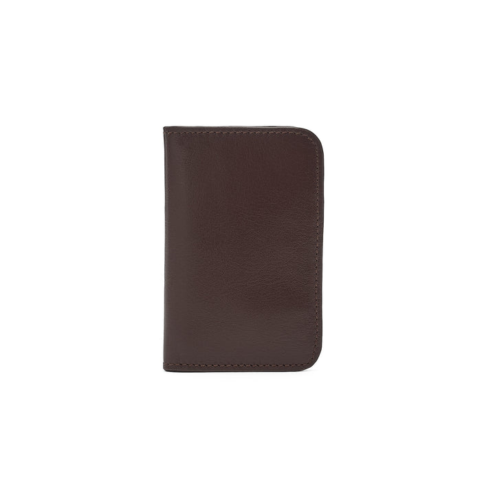 Card Case Portrait Format Chocolate