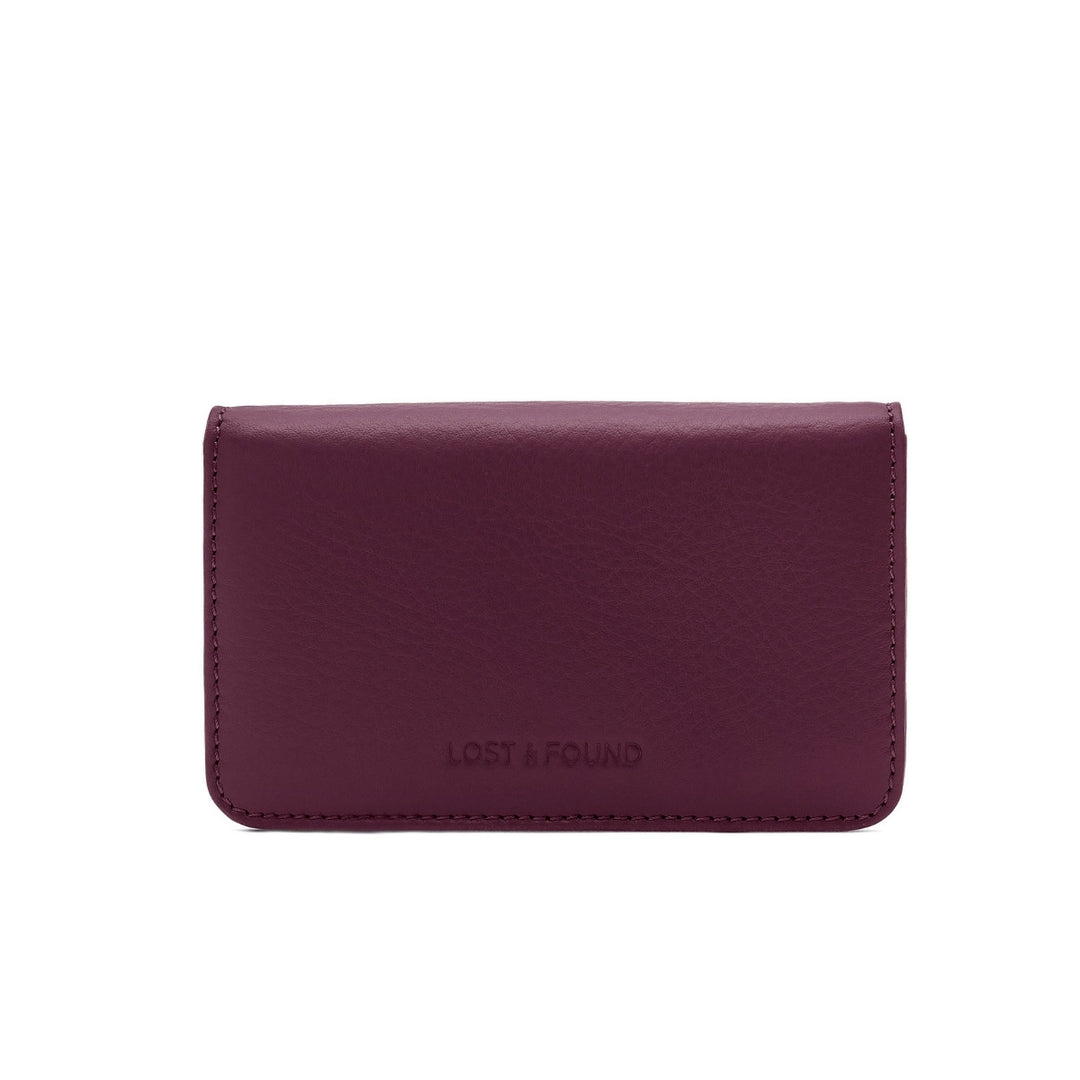 Slim wallet small Cherry