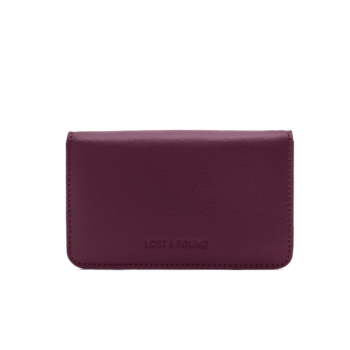 Slim wallet small Cherry