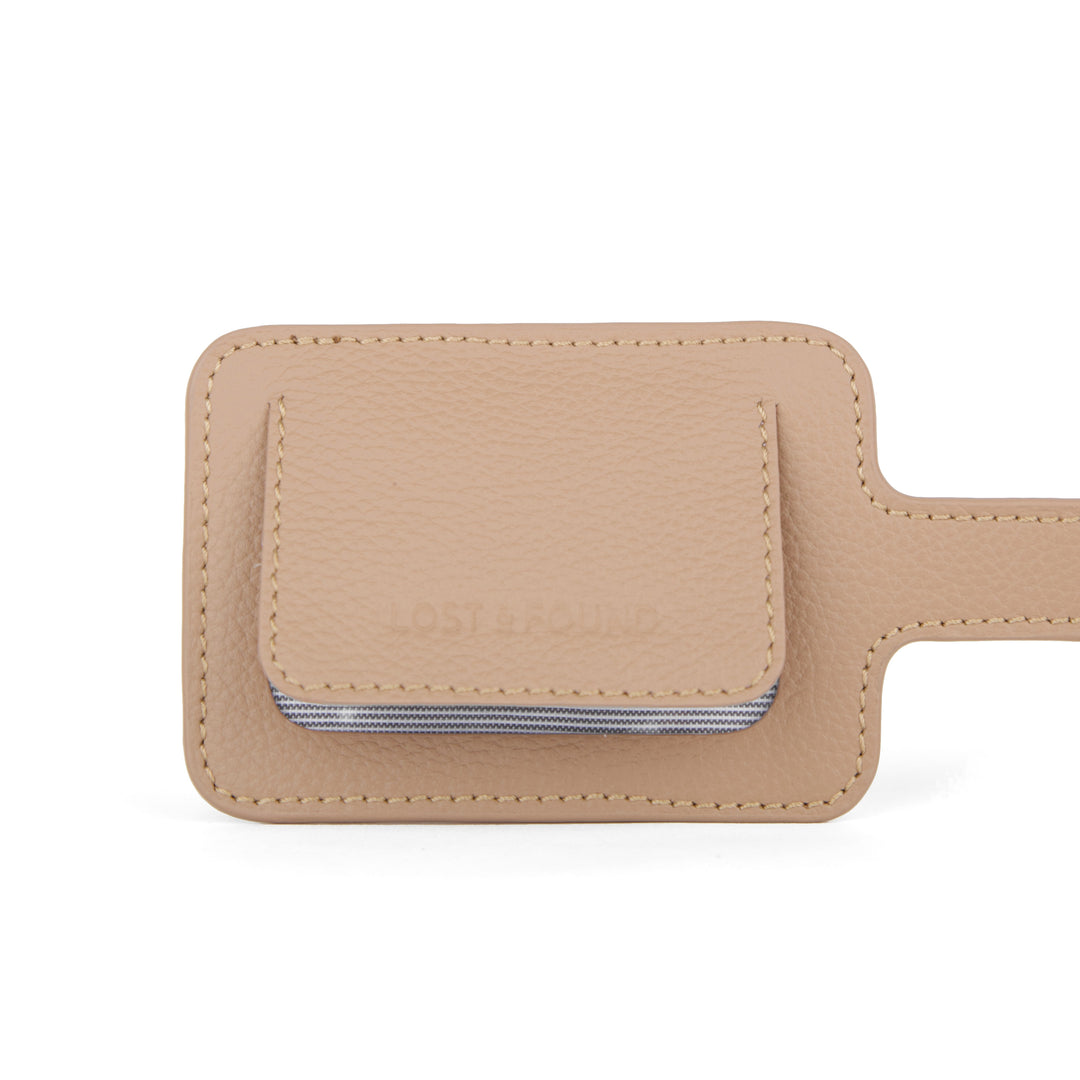 Kofferanhänger Sand