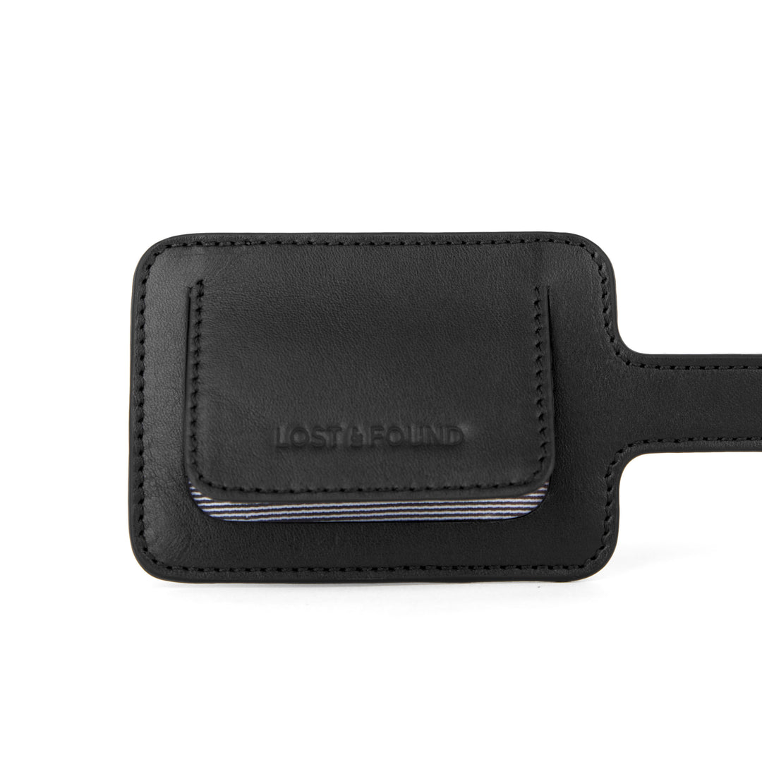 Étiquette de bagage Black