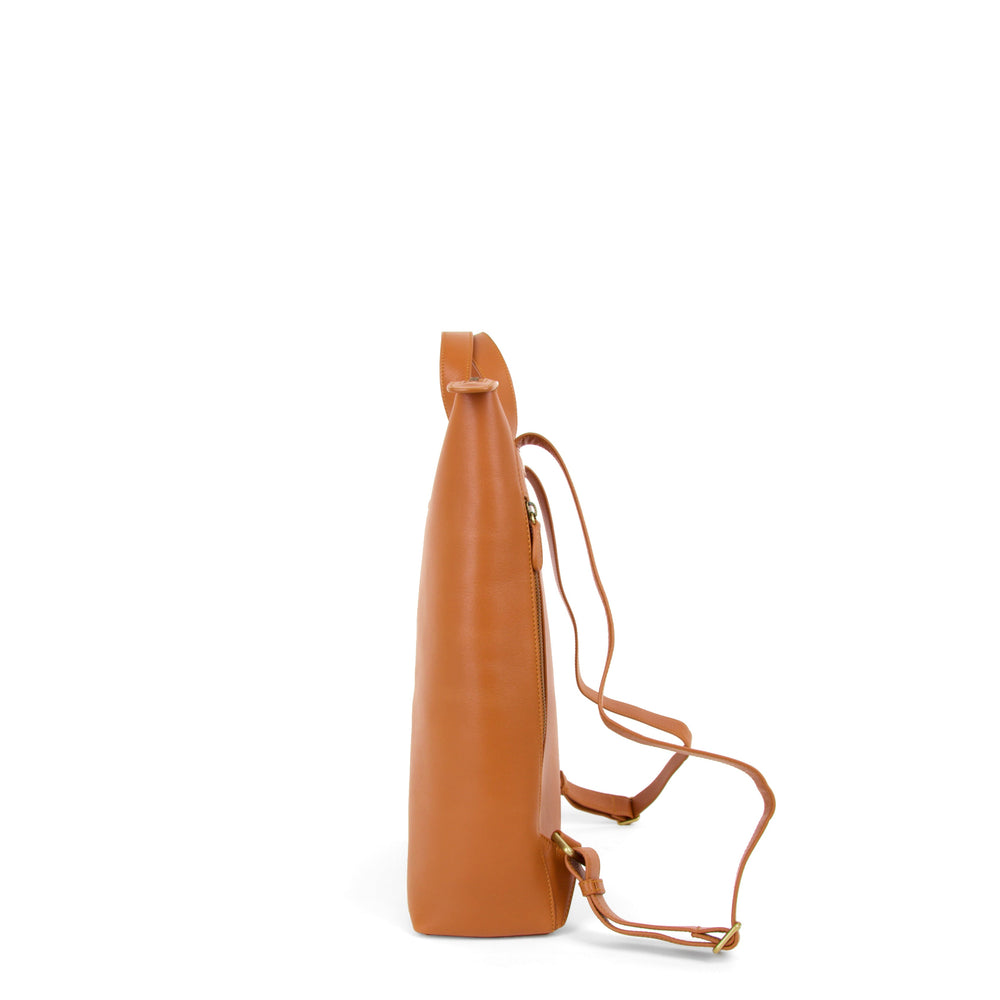 backpack leather caramel notebook 14 Leather Laptop Backpack Caramel