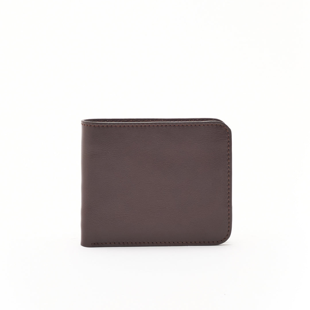 Bifold Wallet with Coin Pocket Chocolate