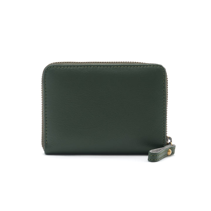 Small Zip Around Wallet Forest