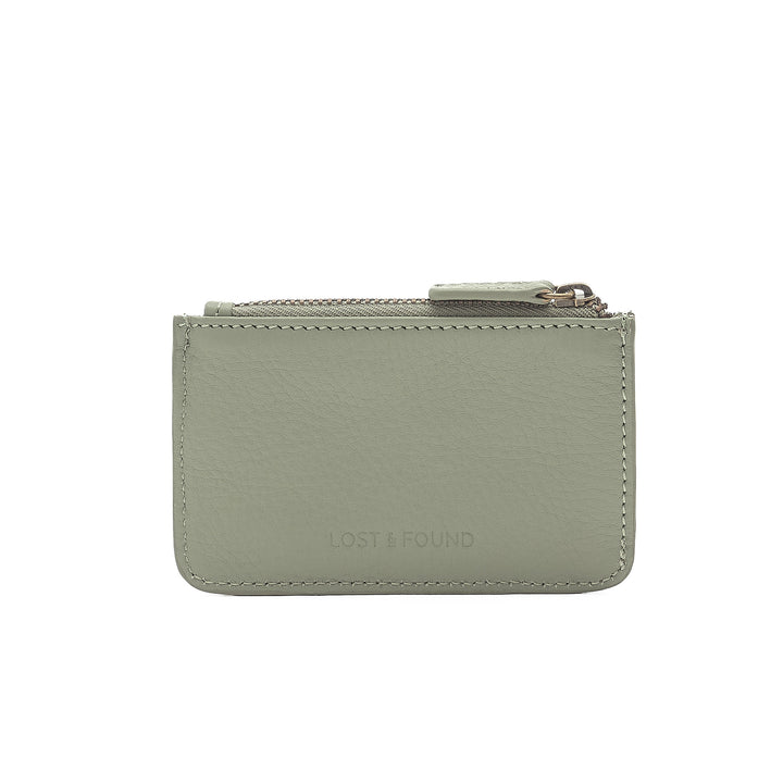 Zip Card Holder Small Mint