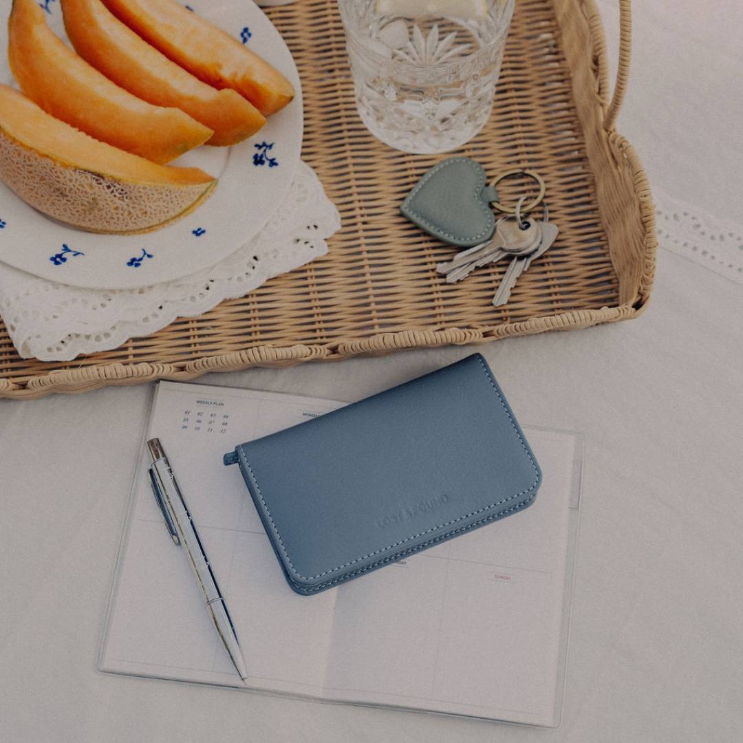 Portefeuille slim petit Ciel
