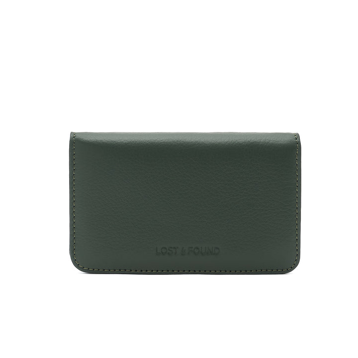 Slim wallet small forest