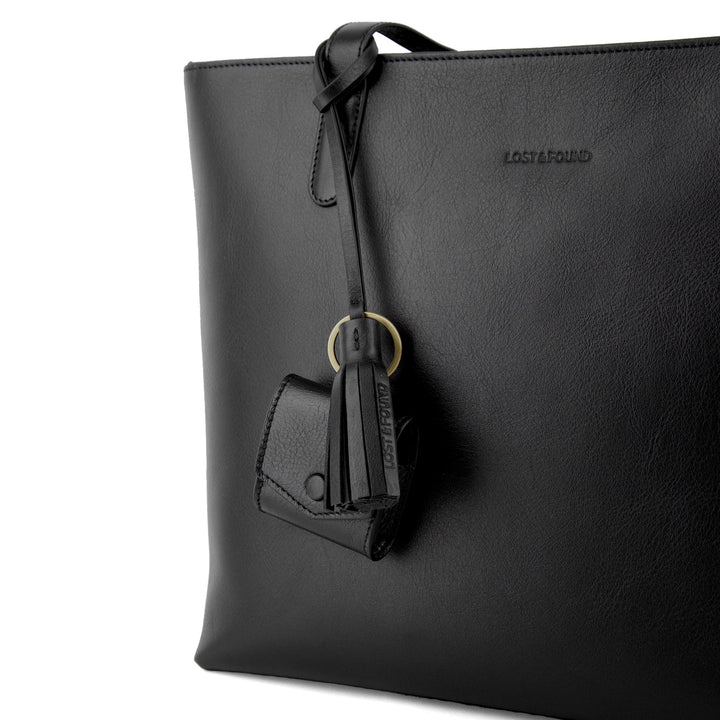 Tassel Bag Charm Black