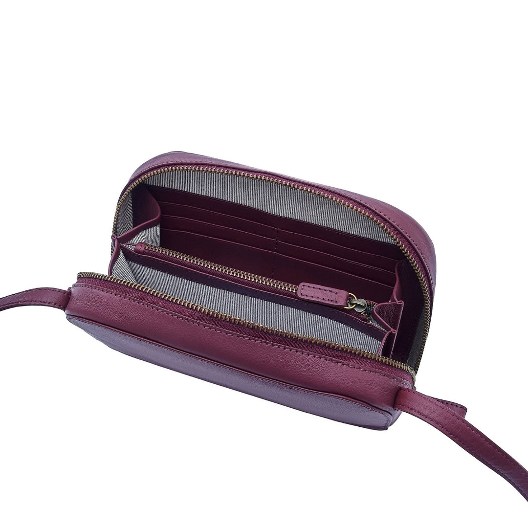 Crossbody Wallet Round Cherry