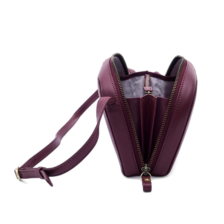 Crossbody Wallet Round Cherry