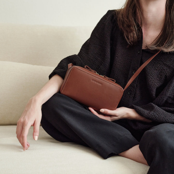 Umhängeportemonnaie Whisky