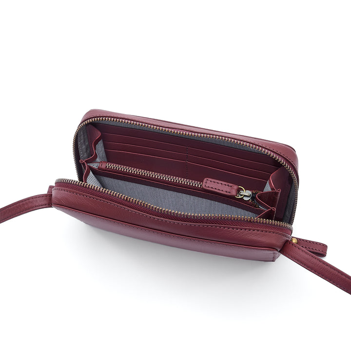 Crossbody Wallet Berry