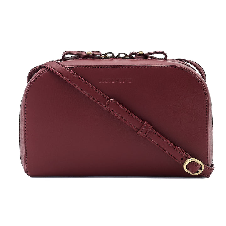 Crossbody Wallet Round Berry