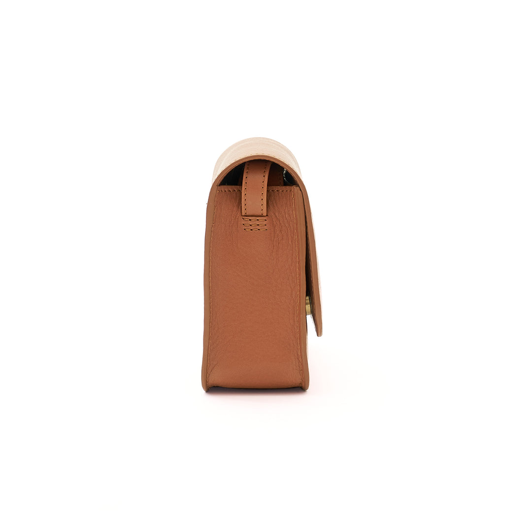 Crossbody Bag Compact Caramel