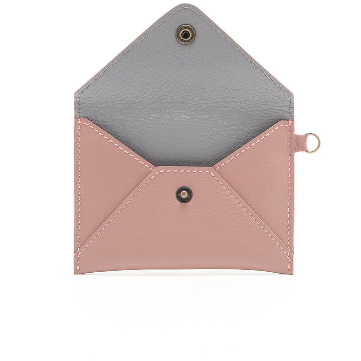 Envelope Card Case with Ring Rose/Shade