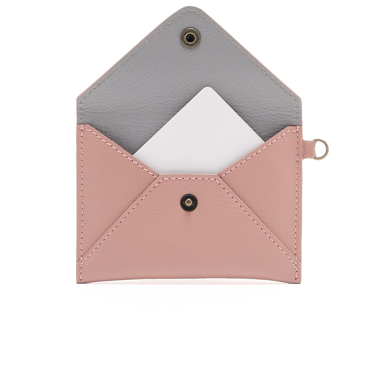 Envelope Card Case with Ring Rose/Shade