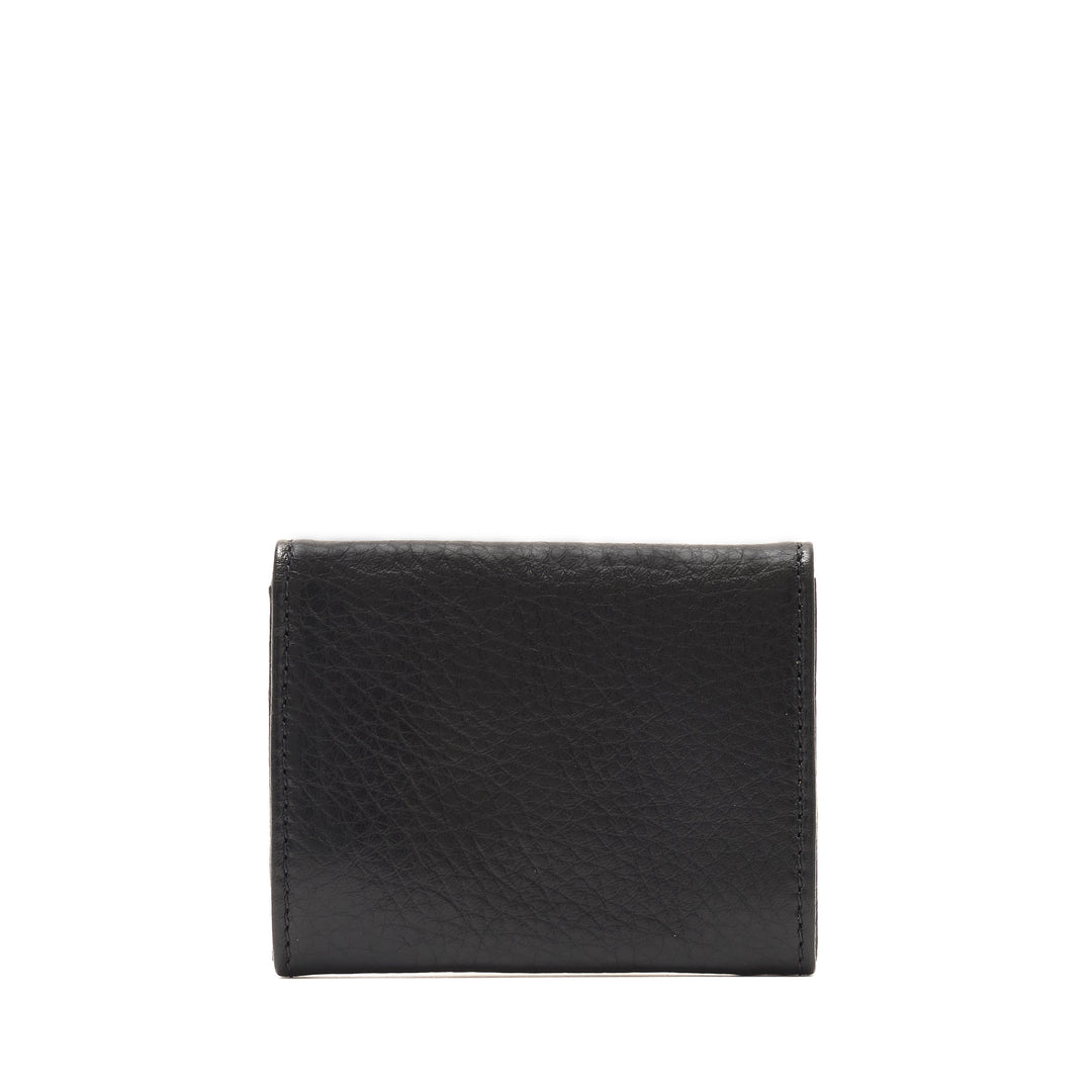 Folded Wallet Small Black